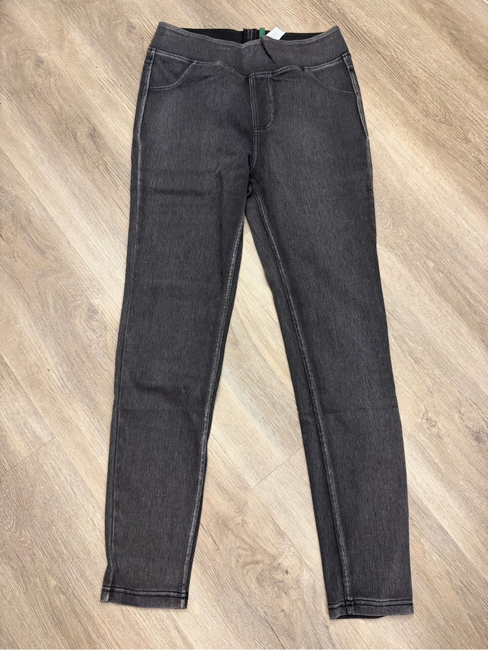 Halara Denim Pants Women’s M Gray Full Length Straight Leg 020